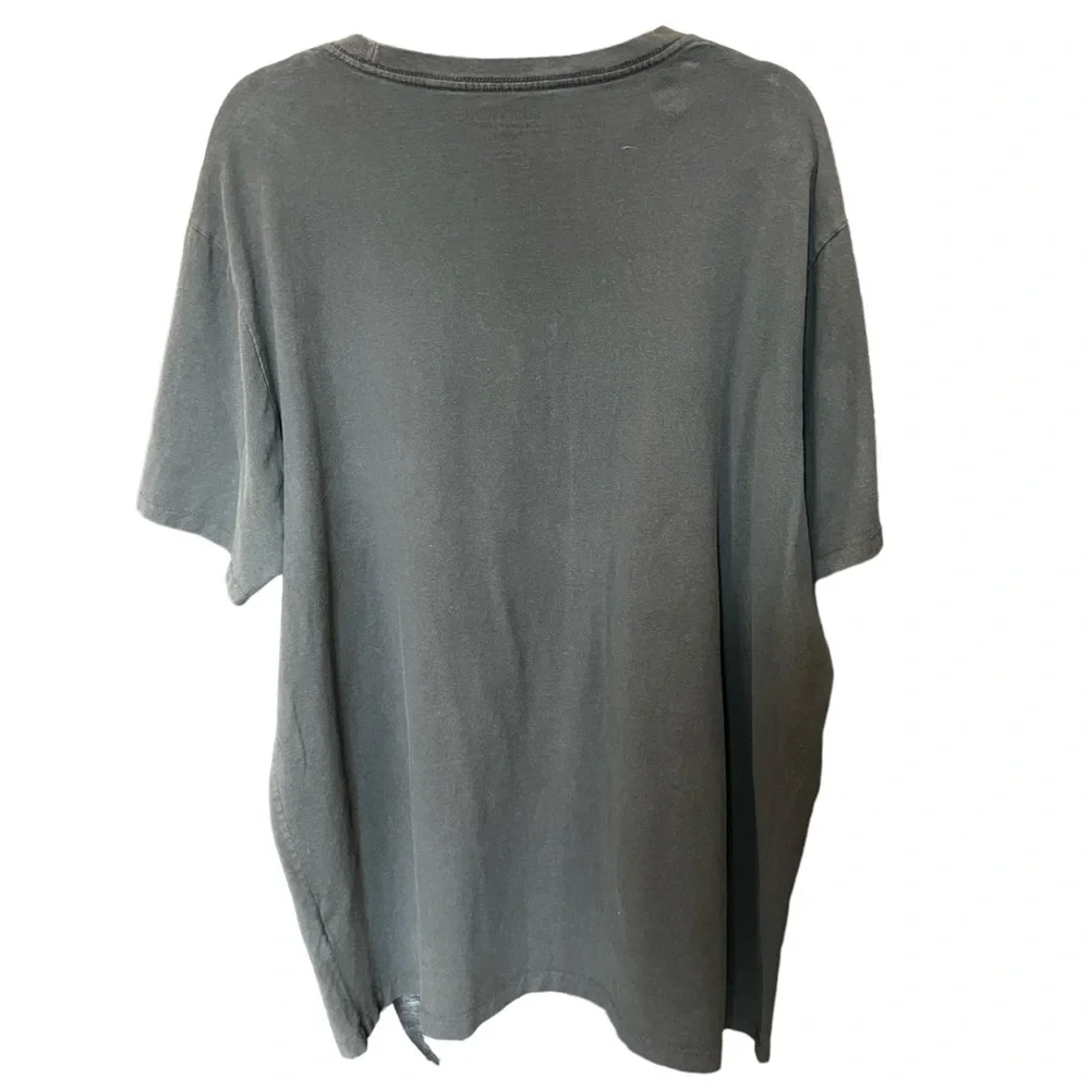 Ralph Lauren Shirt Gray Denim & Supply Eagle Outdoor Size 2x Vintage - Picture 4 of 5